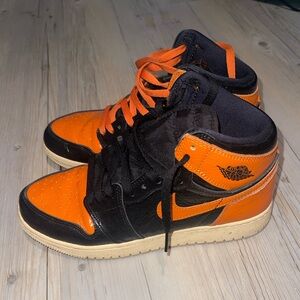 Shattered jordan ones